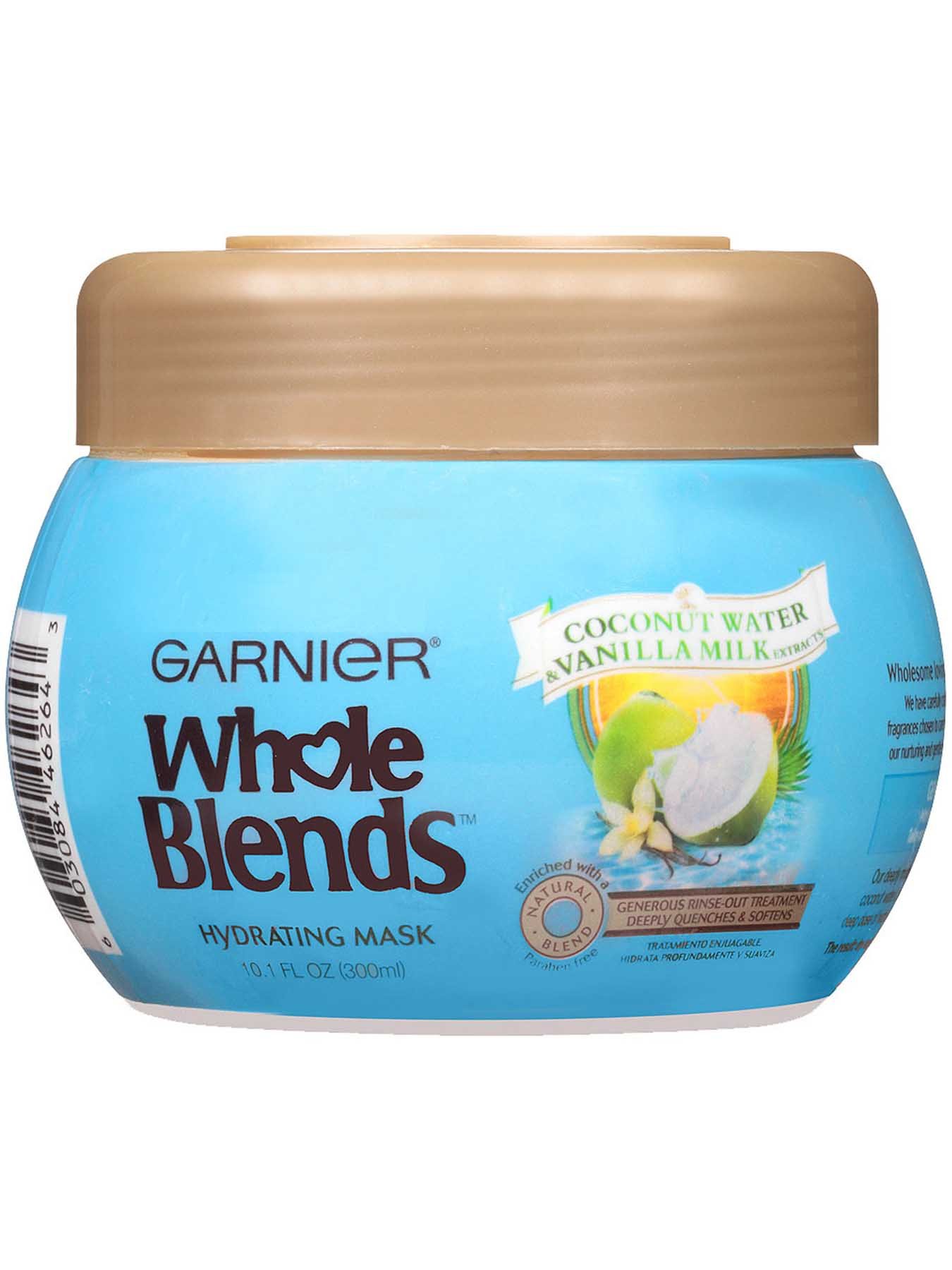Front view of Hydrating Mask with Coconut Water and Vanilla Milk Extracts.